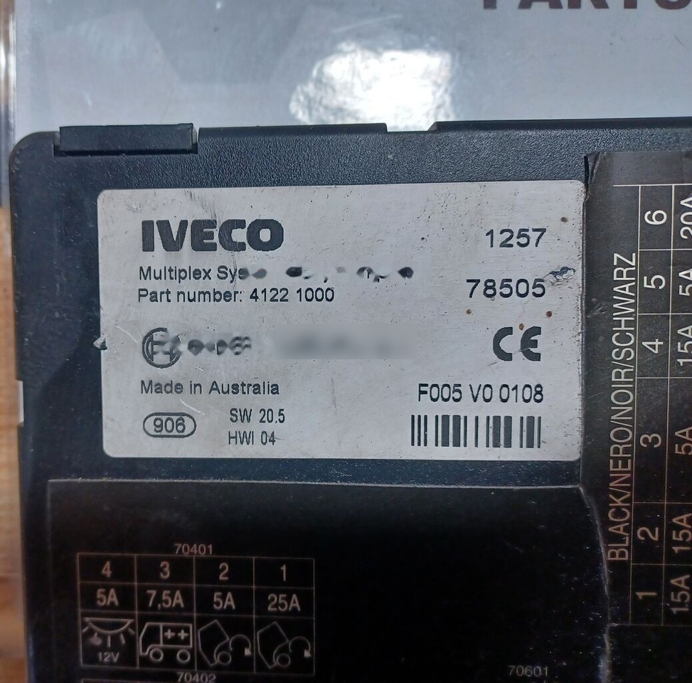 Bosch 41221000   IVECO Stralis truck - Mootori juhtimisseade - Veoauto: pilt 2 Bosch 41221000   IVECO Stralis truck - Mootori juhtimisseade - Veoauto: pilt 2