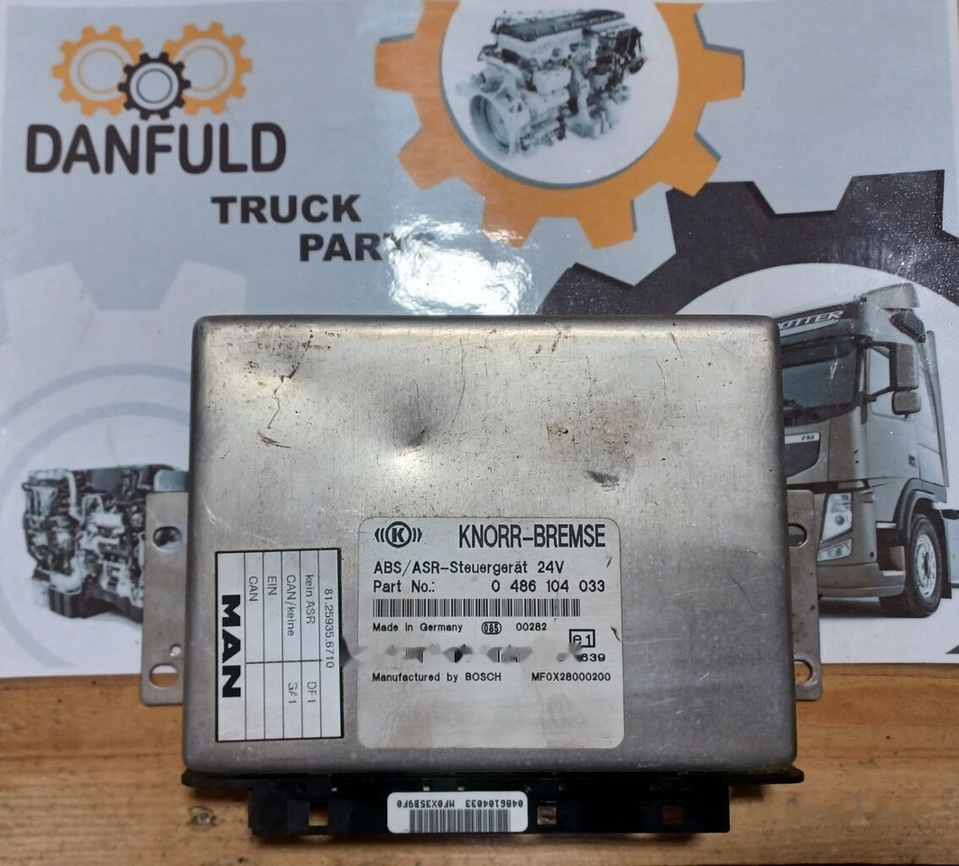 Knorr-Bremse 0486104033 MAN truck - Mootori juhtimisseade - Veoauto: pilt 1 Knorr-Bremse 0486104033 MAN truck - Mootori juhtimisseade - Veoauto: pilt 1