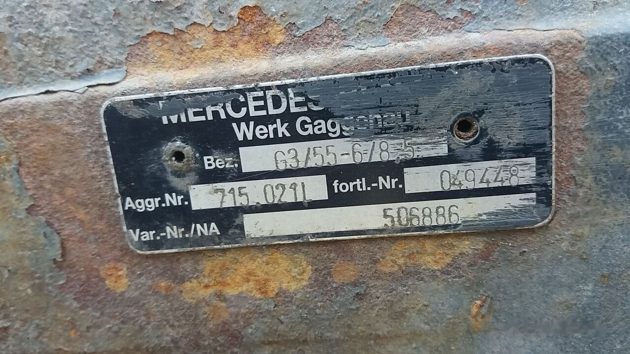 Mercedes-Benz G3-55 6-8,5 OM366   Mercedes-Benz - Käigukast - Veoauto: pilt 2 Mercedes-Benz G3-55 6-8,5 OM366   Mercedes-Benz - Käigukast - Veoauto: pilt 2