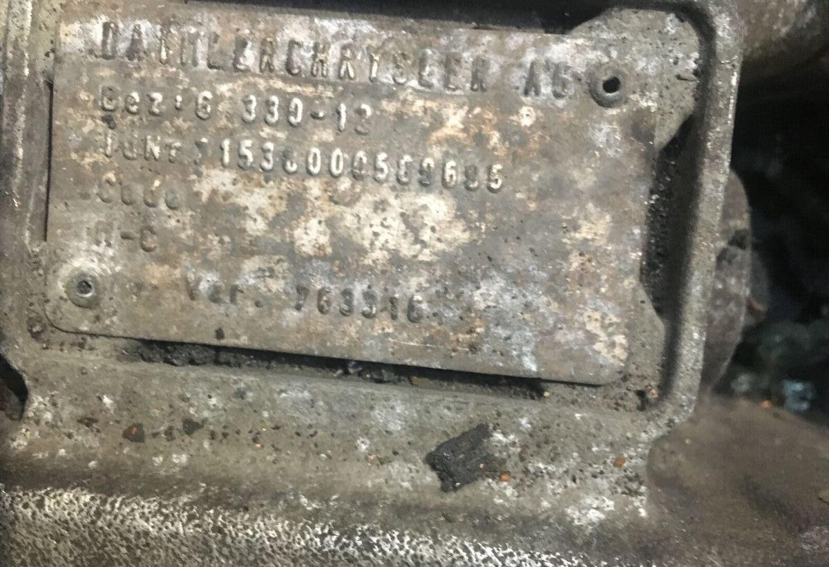 Mercedes-Benz G330-12 - Käigukast - Veoauto: pilt 3 Mercedes-Benz G330-12 - Käigukast - Veoauto: pilt 3