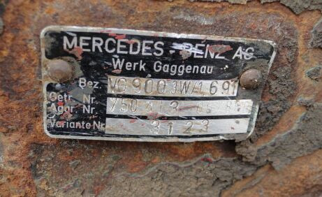 Mercedes-Benz VG900 3W/1.691 750813 Mercedes-Benz 1824 - Jõuülekanne - Veoauto: pilt 2 Mercedes-Benz VG900 3W/1.691 750813 Mercedes-Benz 1824 - Jõuülekanne - Veoauto: pilt 2