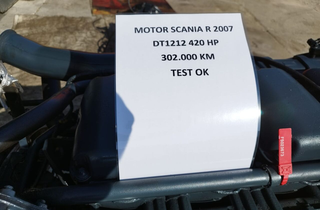 Scania DT1212L01 Scania P,G,R,T - Mootor - Veoauto: pilt 1 Scania DT1212L01 Scania P,G,R,T - Mootor - Veoauto: pilt 1