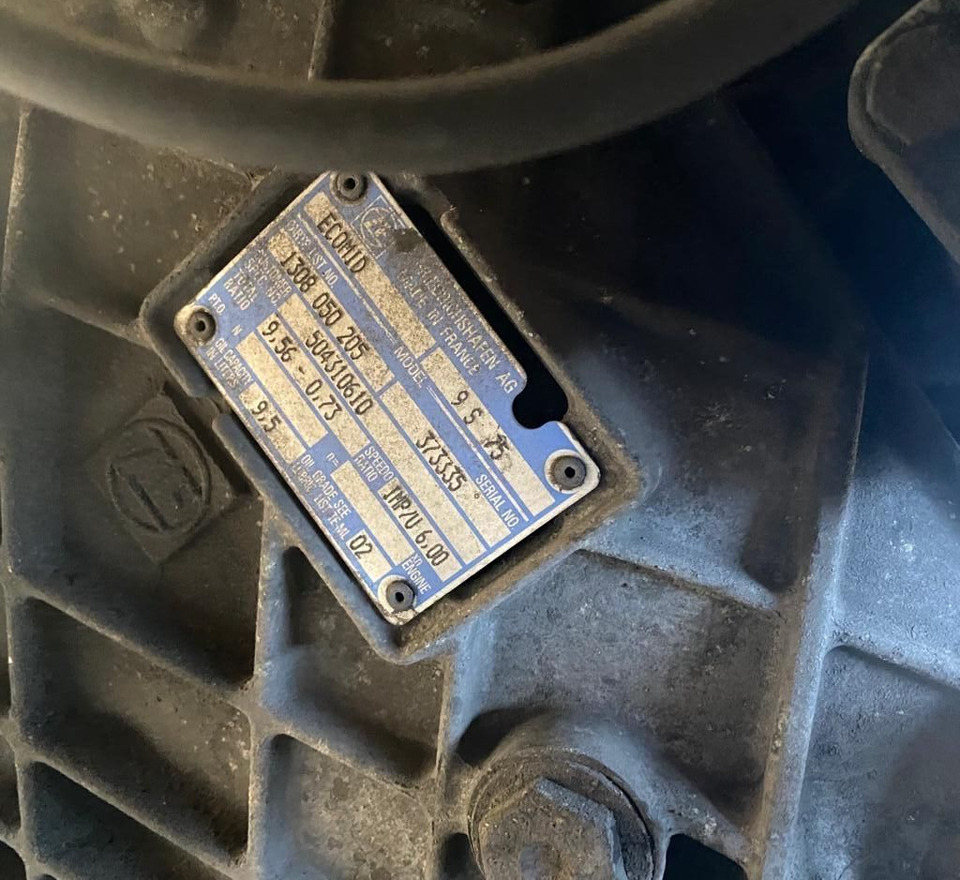 ZF 9s75 IVECO Eurocargo - Käigukast - Veoauto: pilt 1 ZF 9s75 IVECO Eurocargo - Käigukast - Veoauto: pilt 1