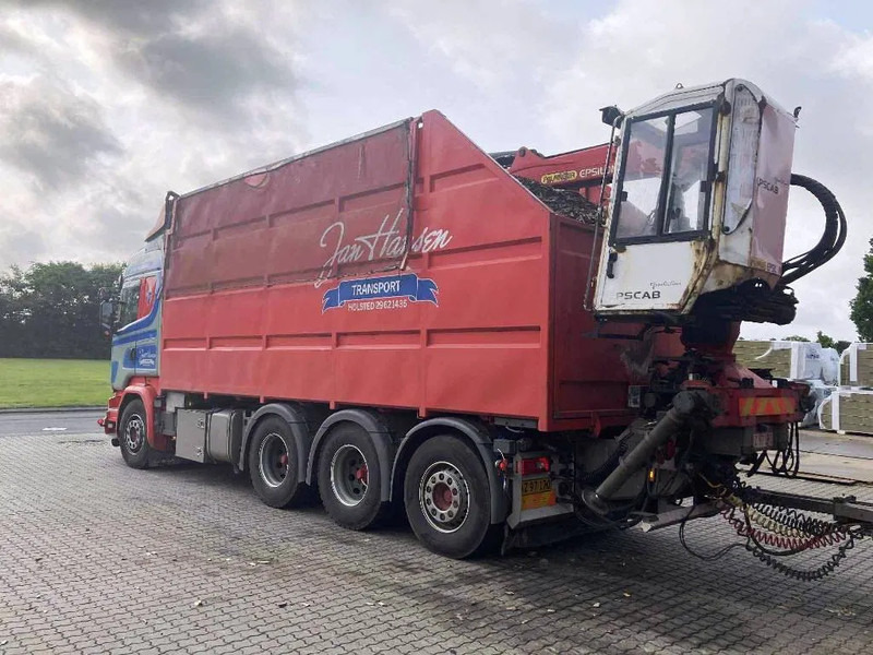 Scania R580 V8 Inkl Palfinger Epsilon Crane. 3 way tipper. Air/ Air suspension. inkl Trailer - Kallurauto: pilt 3 Scania R580 V8 Inkl Palfinger Epsilon Crane. 3 way tipper. Air/ Air suspension. inkl Trailer - Kallurauto: pilt 3