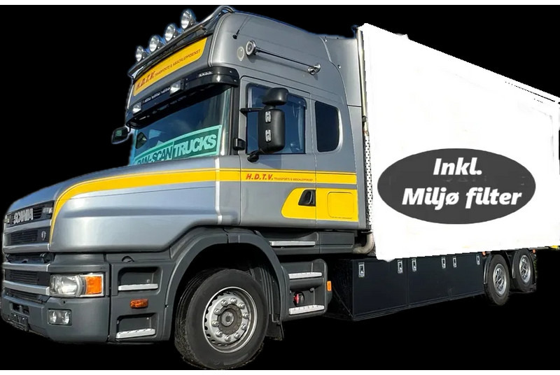 Scania T124-420 Chassi No Box. Exaust Miljø filter. - Kabiinišassiiga veoauto: pilt 1 Scania T124-420 Chassi No Box. Exaust Miljø filter. - Kabiinišassiiga veoauto: pilt 1