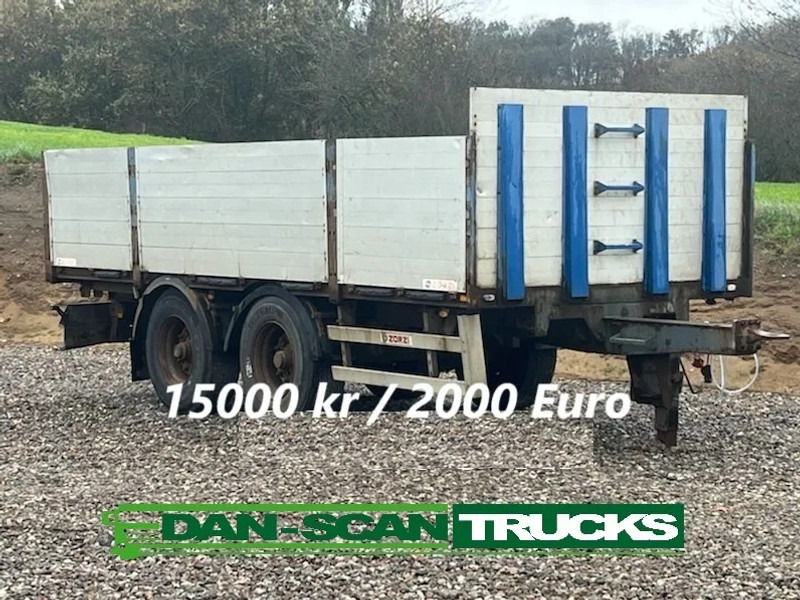 ZORZI Tandem trailer aluminium site - Platvormhaagis/ Madelhaagis: pilt 1 ZORZI Tandem trailer aluminium site - Platvormhaagis/ Madelhaagis: pilt 1