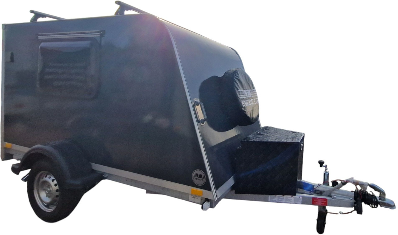 Microcamp mini przyczepa kempingowa transportowa teardrop - Auto järelhaagis: pilt 2 Microcamp mini przyczepa kempingowa transportowa teardrop - Auto järelhaagis: pilt 2