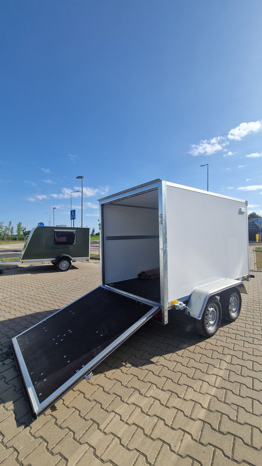 Nowa Przyczepa Furgon Kontener transportowy ABS 250 z rampą - Furgoonjärelhaagis: pilt 4 Nowa Przyczepa Furgon Kontener transportowy ABS 250 z rampą - Furgoonjärelhaagis: pilt 4