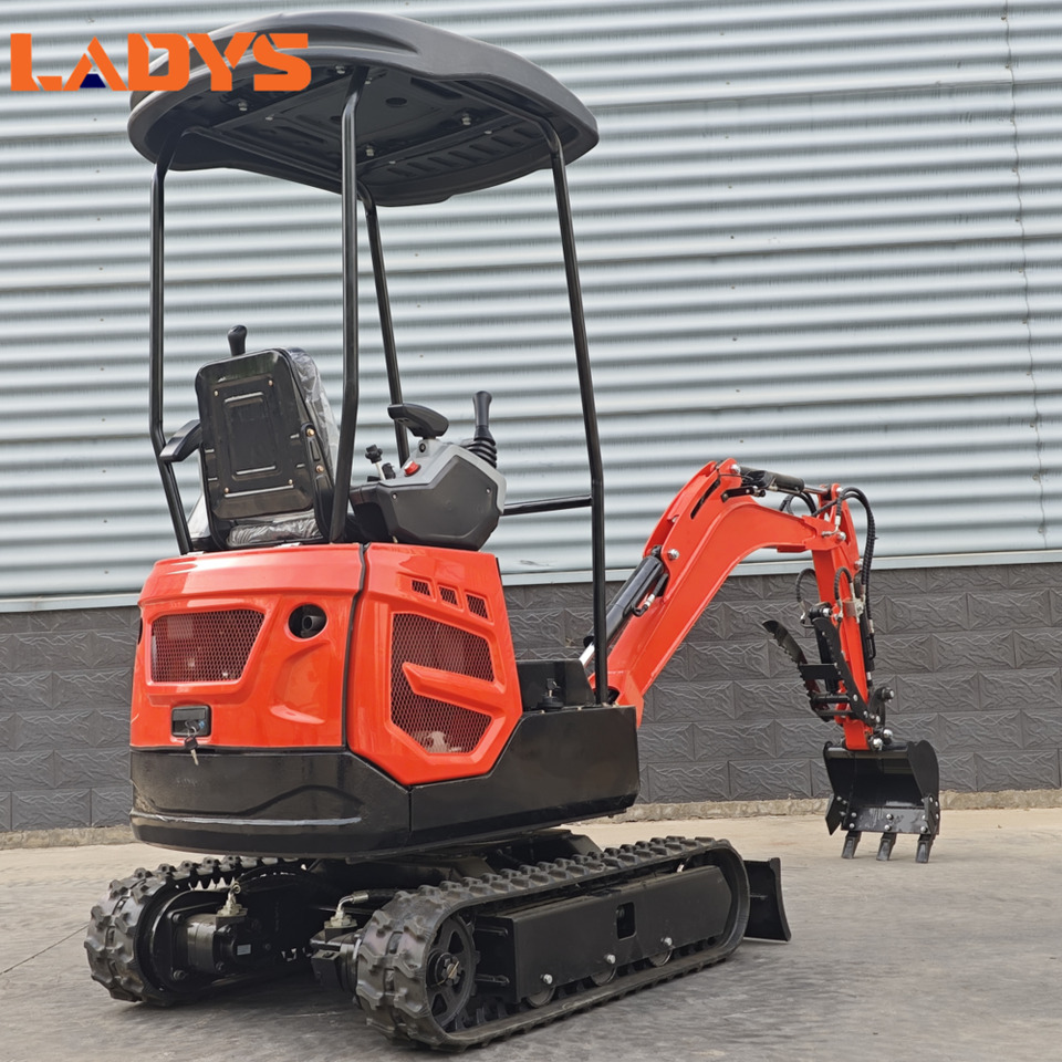 LADYS DY18 Mini Excavator CE Certification Kubota Engine(Factory Outlet) Mini Pelle Minibagger Minikoparka Miniexcavadora - Miniekskavaator: pilt 5 LADYS DY18 Mini Excavator CE Certification Kubota Engine(Factory Outlet) Mini Pelle Minibagger Minikoparka Miniexcavadora - Miniekskavaator: pilt 5