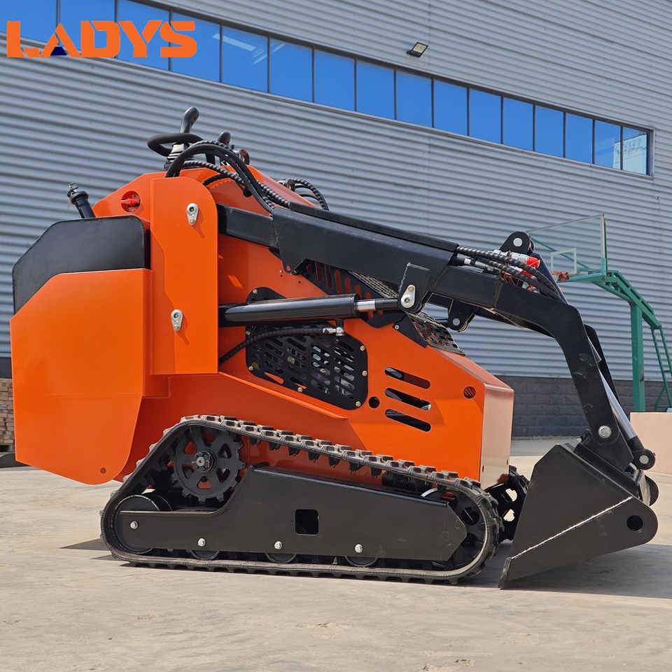LADYS Free Shipping Mini Skid Steer Loader Compact Track Electric/Diesel Chinese Mini Skid Steer Loader For Sale With Mini Skid Steer Attachments 4 In 1 Bucket - Kompaktlaadur: pilt 2 LADYS Free Shipping Mini Skid Steer Loader Compact Track Electric/Diesel Chinese Mini Skid Steer Loader For Sale With Mini Skid Steer Attachments 4 In 1 Bucket - Kompaktlaadur: pilt 2