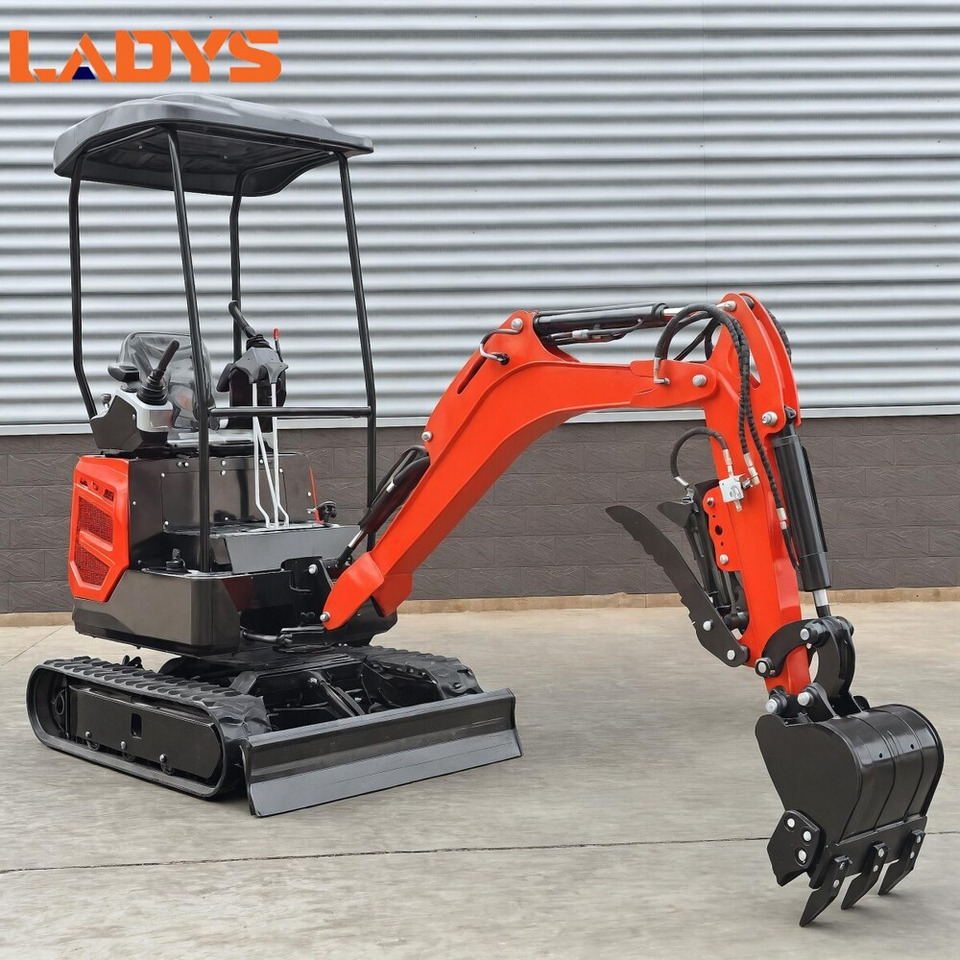 LADYS Mini Excavator CE Certification Kubota Engine(Factory Outlet) Mini Pelle Minibagger Minikoparka Miniexcavadora - Miniekskavaator: pilt 3 LADYS Mini Excavator CE Certification Kubota Engine(Factory Outlet) Mini Pelle Minibagger Minikoparka Miniexcavadora - Miniekskavaator: pilt 3