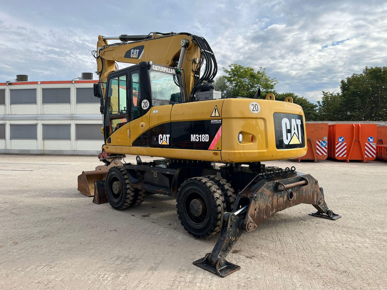 Caterpillar M318D - Ratastel ekskavaator: pilt 3 Caterpillar M318D - Ratastel ekskavaator: pilt 3
