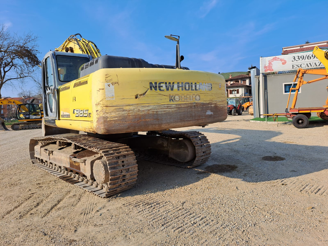 NEW HOLLAND KOBELCO E385B - Lintekskavaator: pilt 4 NEW HOLLAND KOBELCO E385B - Lintekskavaator: pilt 4