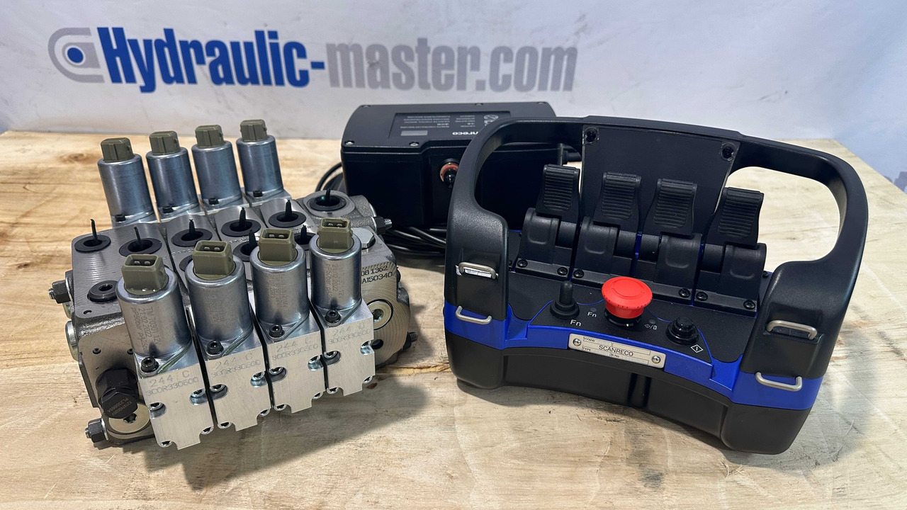 Set Scanreco G4 with Walvoil DPX050 Rayco, Bobcat, Carlton - Kännupurustaja: pilt 2 Set Scanreco G4 with Walvoil DPX050 Rayco, Bobcat, Carlton - Kännupurustaja: pilt 2
