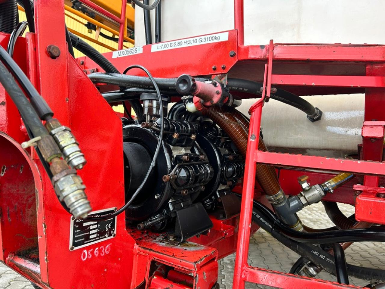 Järelveetav pritsija AGRIFAC GS3900 33M: pilt 8