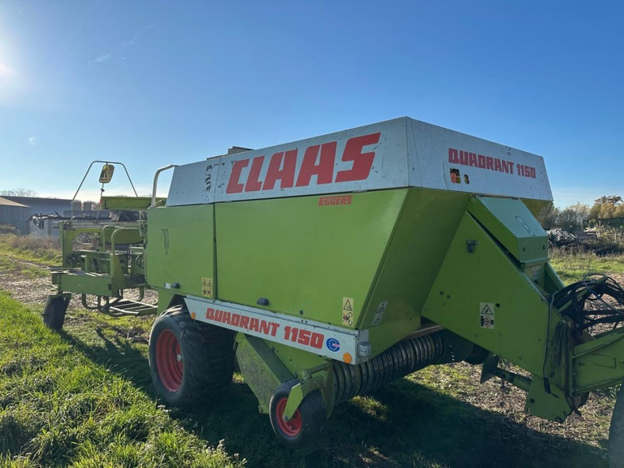CLAAS QUADRANT 1150 - Heinapress, kandiline: pilt 4 CLAAS QUADRANT 1150 - Heinapress, kandiline: pilt 4