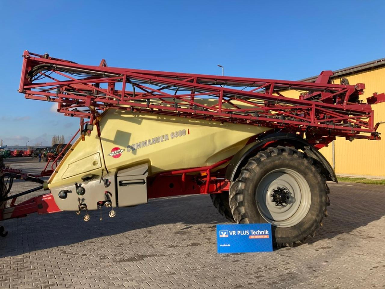 Hardi COMMANDER 6600L 36M - Järelveetav pritsija: pilt 2 Hardi COMMANDER 6600L 36M - Järelveetav pritsija: pilt 2