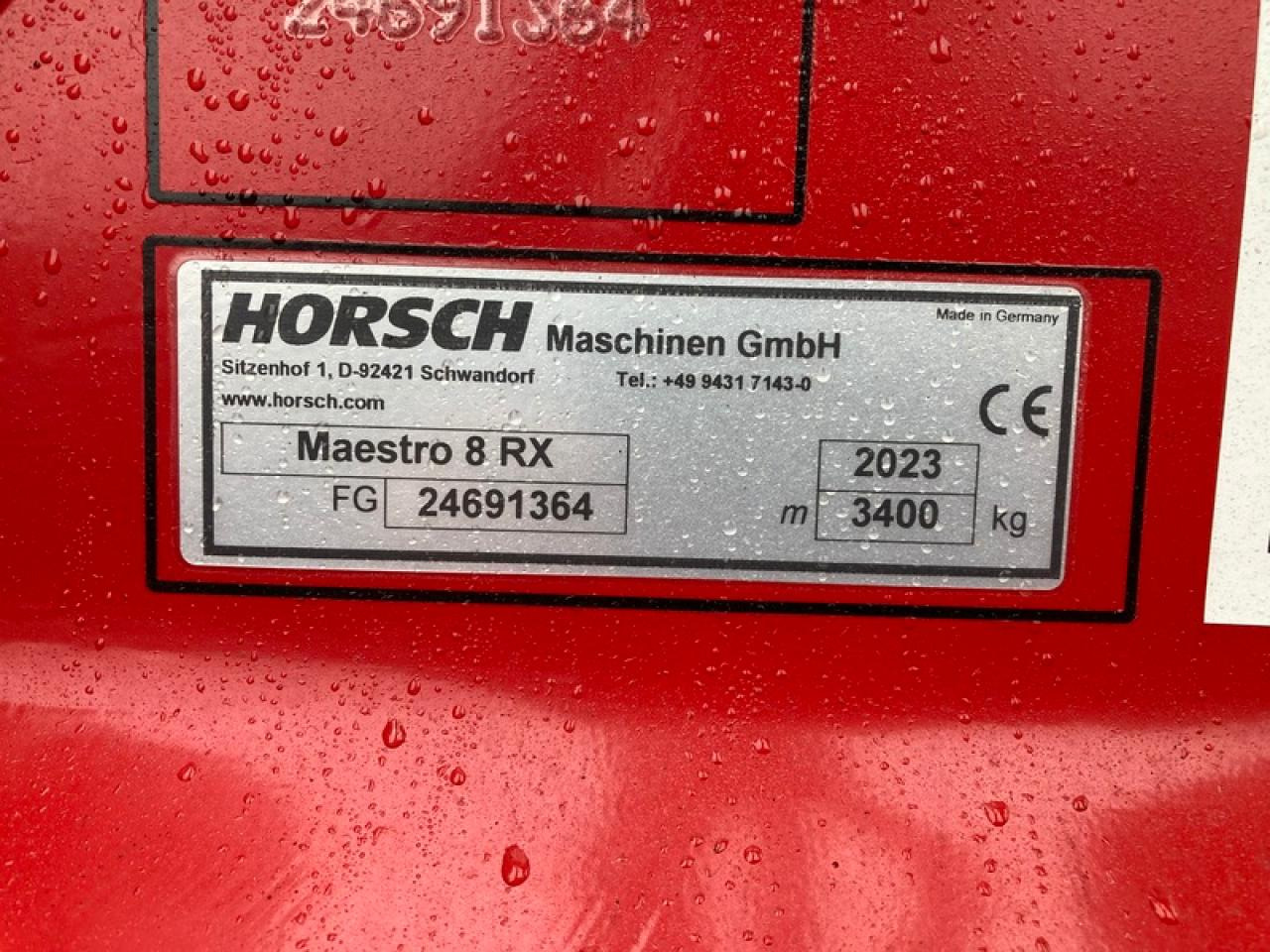 Horsch MAESTRO8.75RX AUTOFORCE - Täppiskülvimasin: pilt 5 Horsch MAESTRO8.75RX AUTOFORCE - Täppiskülvimasin: pilt 5