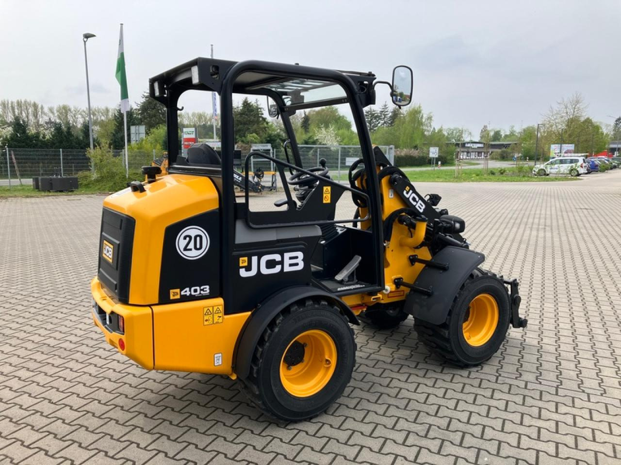 JCB 403 AGRI SMART POWER EURO-AUFNAHME - Rataslaadur: pilt 3 JCB 403 AGRI SMART POWER EURO-AUFNAHME - Rataslaadur: pilt 3