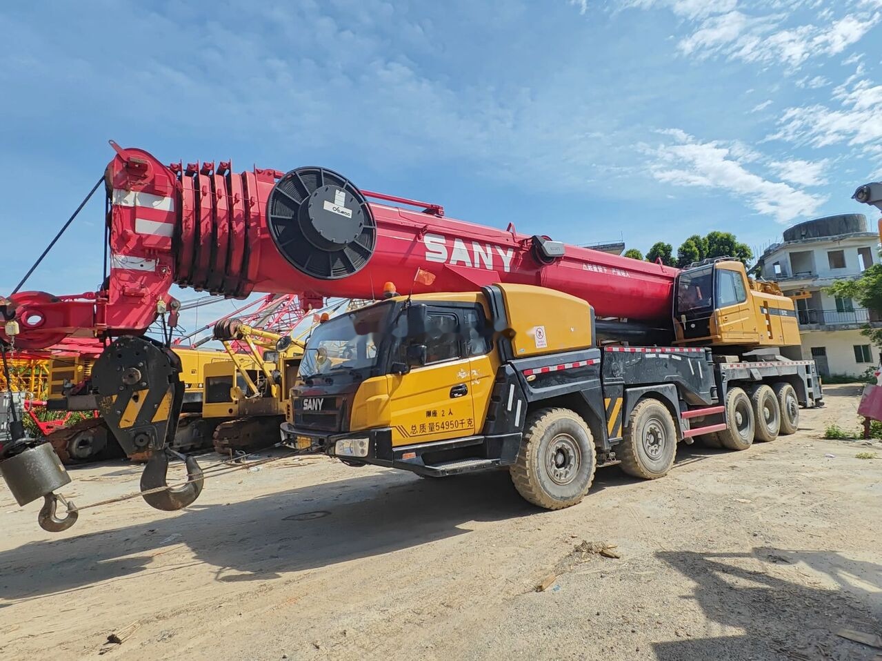Palfinger Sany STC1600 SAC2200 STC1000T STC800 130T 160T 160ton - Autokraana: pilt 1 Palfinger Sany STC1600 SAC2200 STC1000T STC800 130T 160T 160ton - Autokraana: pilt 1