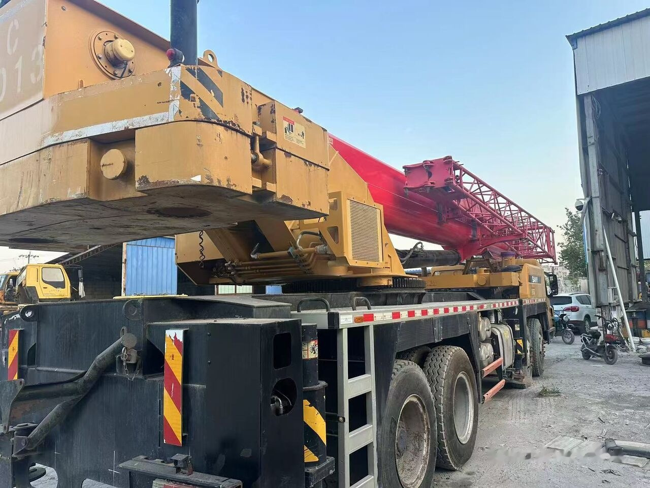 Palfinger Sany Used STC550 Truck Mounted Crane China 50 Ton 100 Ton Capacities - Autokraana: pilt 3 Palfinger Sany Used STC550 Truck Mounted Crane China 50 Ton 100 Ton Capacities - Autokraana: pilt 3