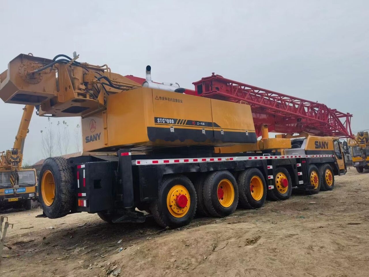 Sany STC500 STC750 STC800 STC1000 50/75/100ton truck crane - Autokraana: pilt 4 Sany STC500 STC750 STC800 STC1000 50/75/100ton truck crane - Autokraana: pilt 4