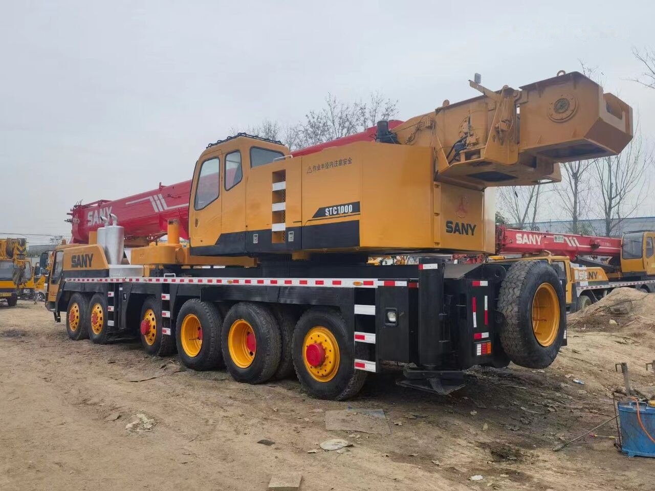 Sany STC500 STC750 STC800 STC1000 50/75/100ton truck crane - Autokraana: pilt 3 Sany STC500 STC750 STC800 STC1000 50/75/100ton truck crane - Autokraana: pilt 3