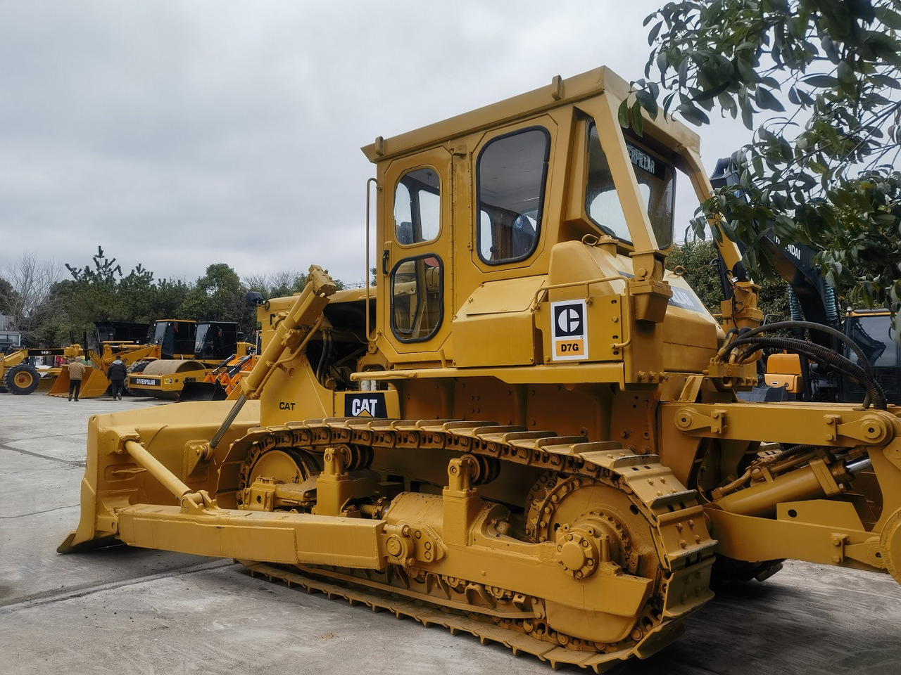 Buldooser Caterpillar D7G crawler bulldozer: pilt 6
