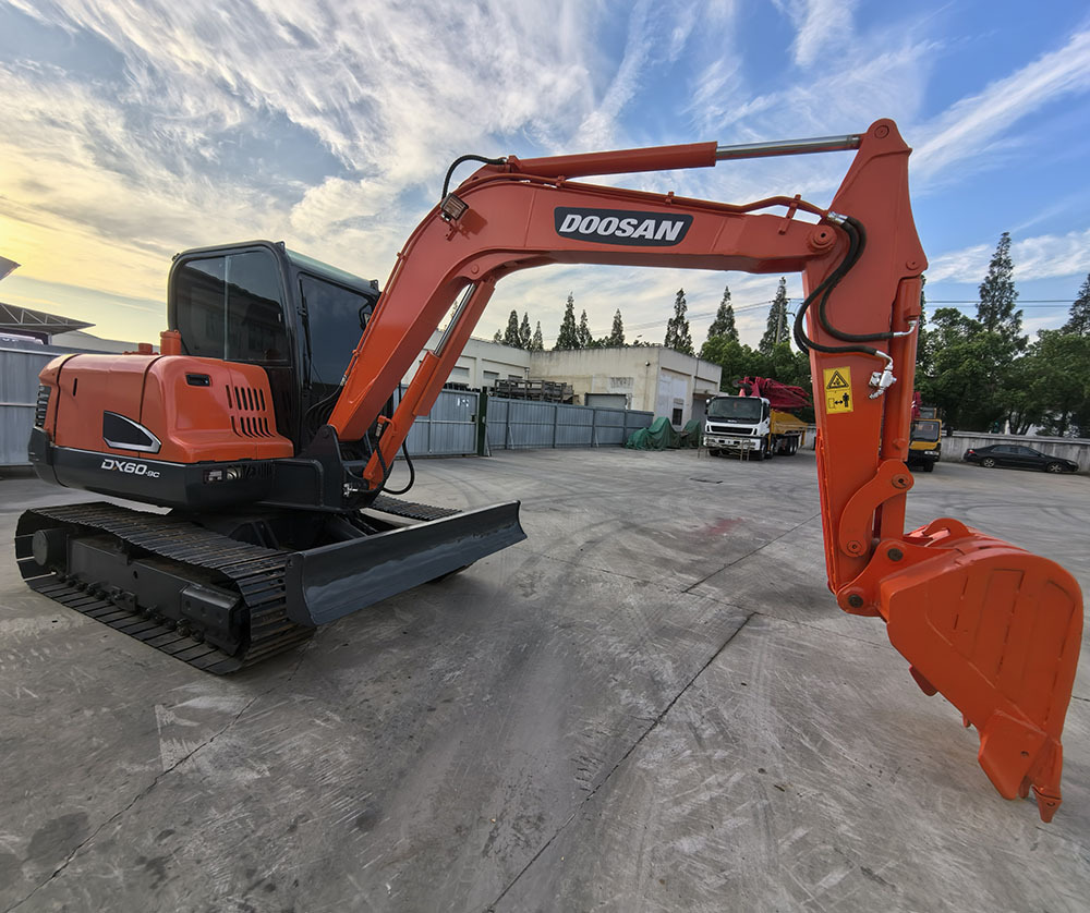 Doosan Dx60 Crawler Excavator - Lintekskavaator: pilt 3 Doosan Dx60 Crawler Excavator - Lintekskavaator: pilt 3