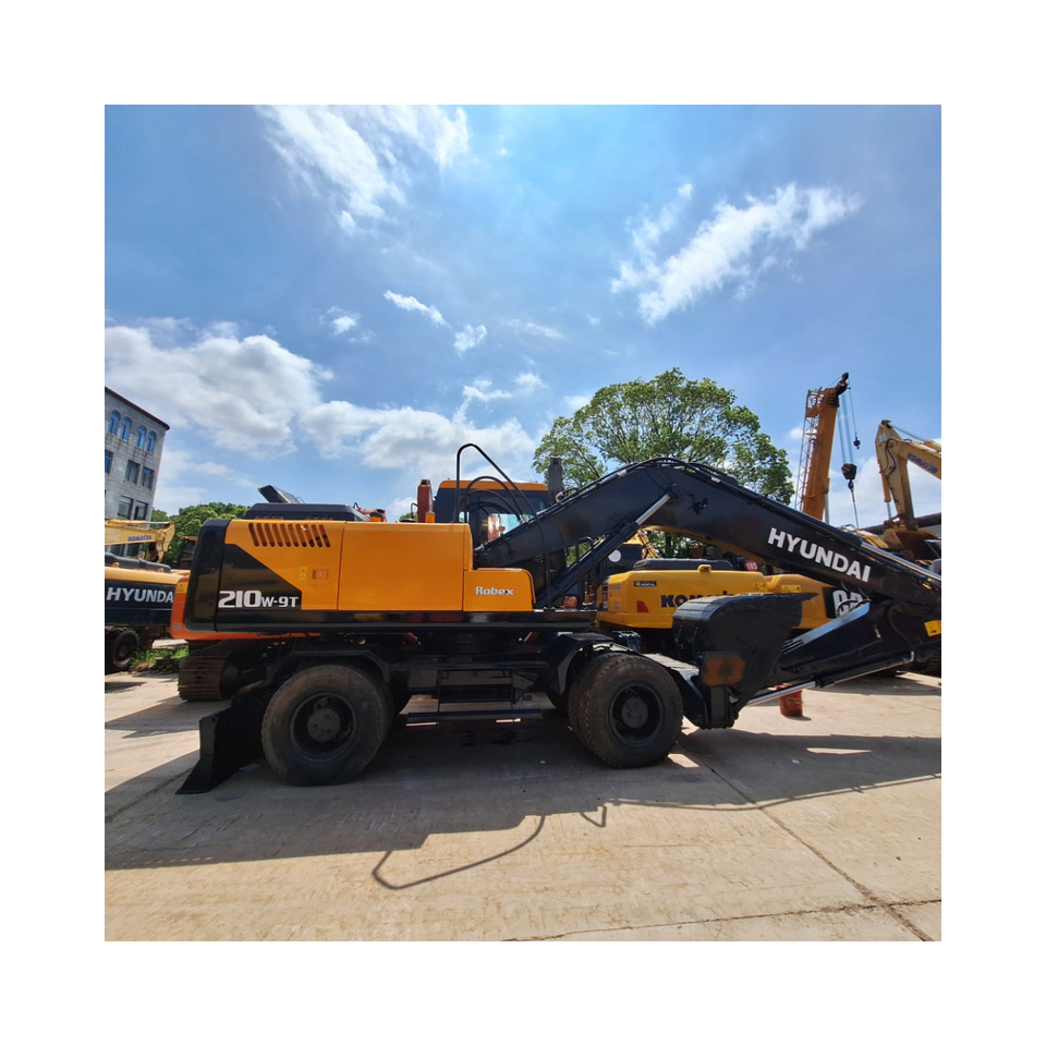 Hyundai 210w-9T wheel excavator - Ratastel ekskavaator: pilt 2 Hyundai 210w-9T wheel excavator - Ratastel ekskavaator: pilt 2