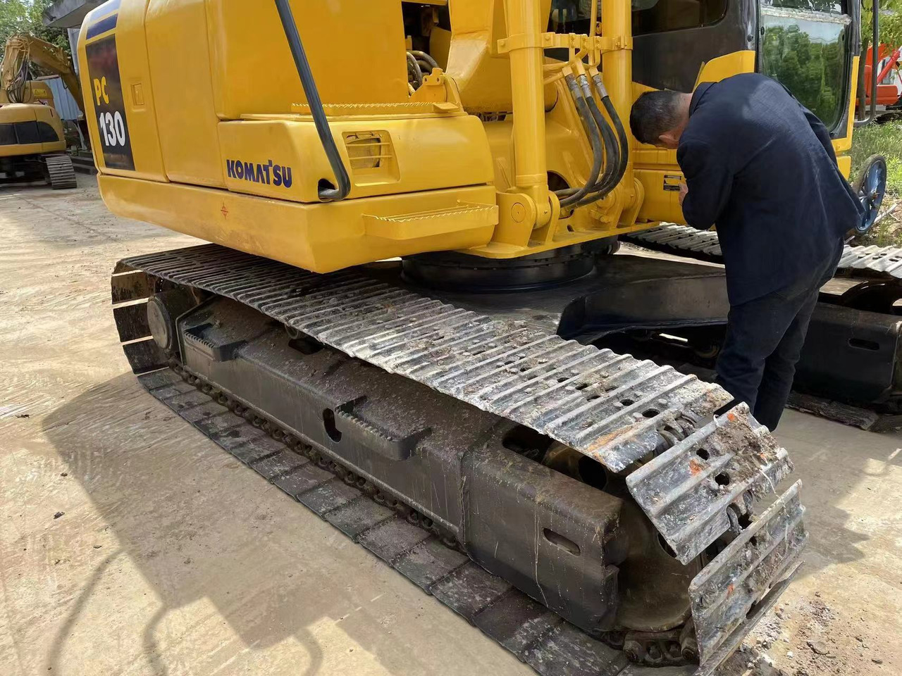 Komatsu PC130 Excavator - Lintekskavaator: pilt 3 Komatsu PC130 Excavator - Lintekskavaator: pilt 3