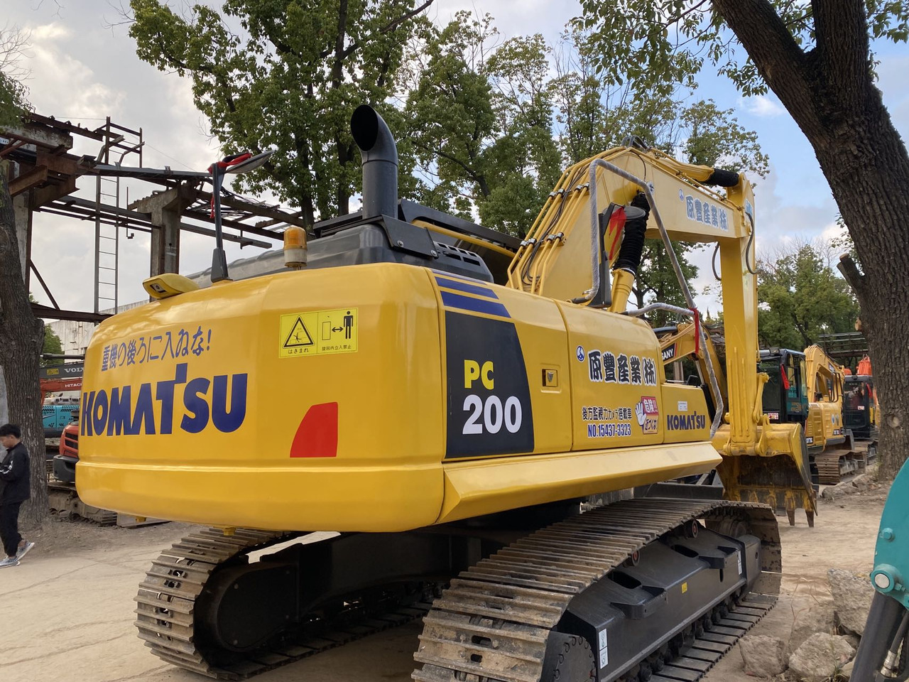 Komatsu PC200-8 Excavator - Lintekskavaator: pilt 3 Komatsu PC200-8 Excavator - Lintekskavaator: pilt 3