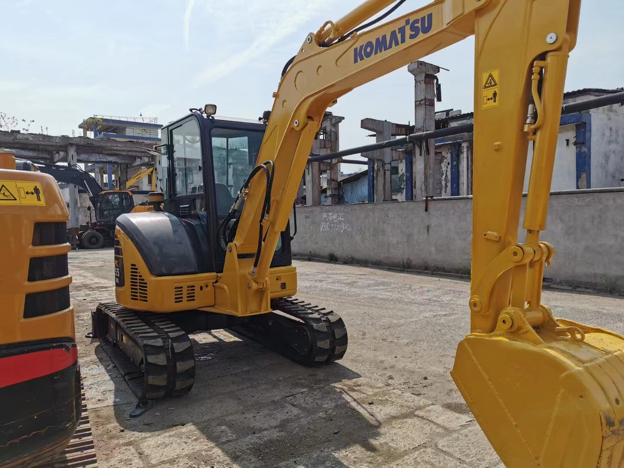 Komatsu PC55MR-3 Excavator - Miniekskavaator: pilt 2 Komatsu PC55MR-3 Excavator - Miniekskavaator: pilt 2