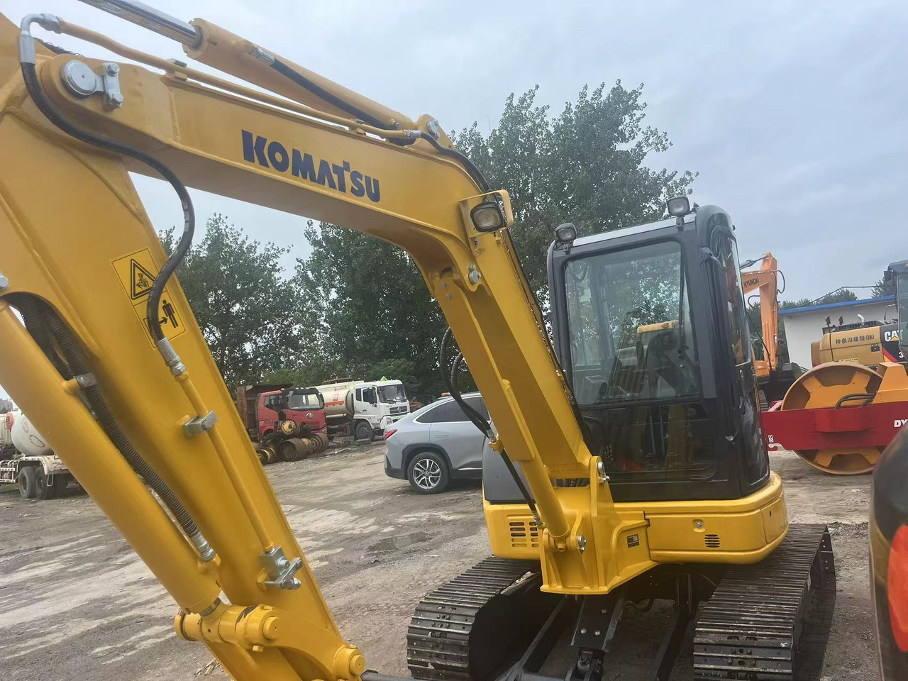 Komatsu PC55MR - Miniekskavaator: pilt 5 Komatsu PC55MR - Miniekskavaator: pilt 5