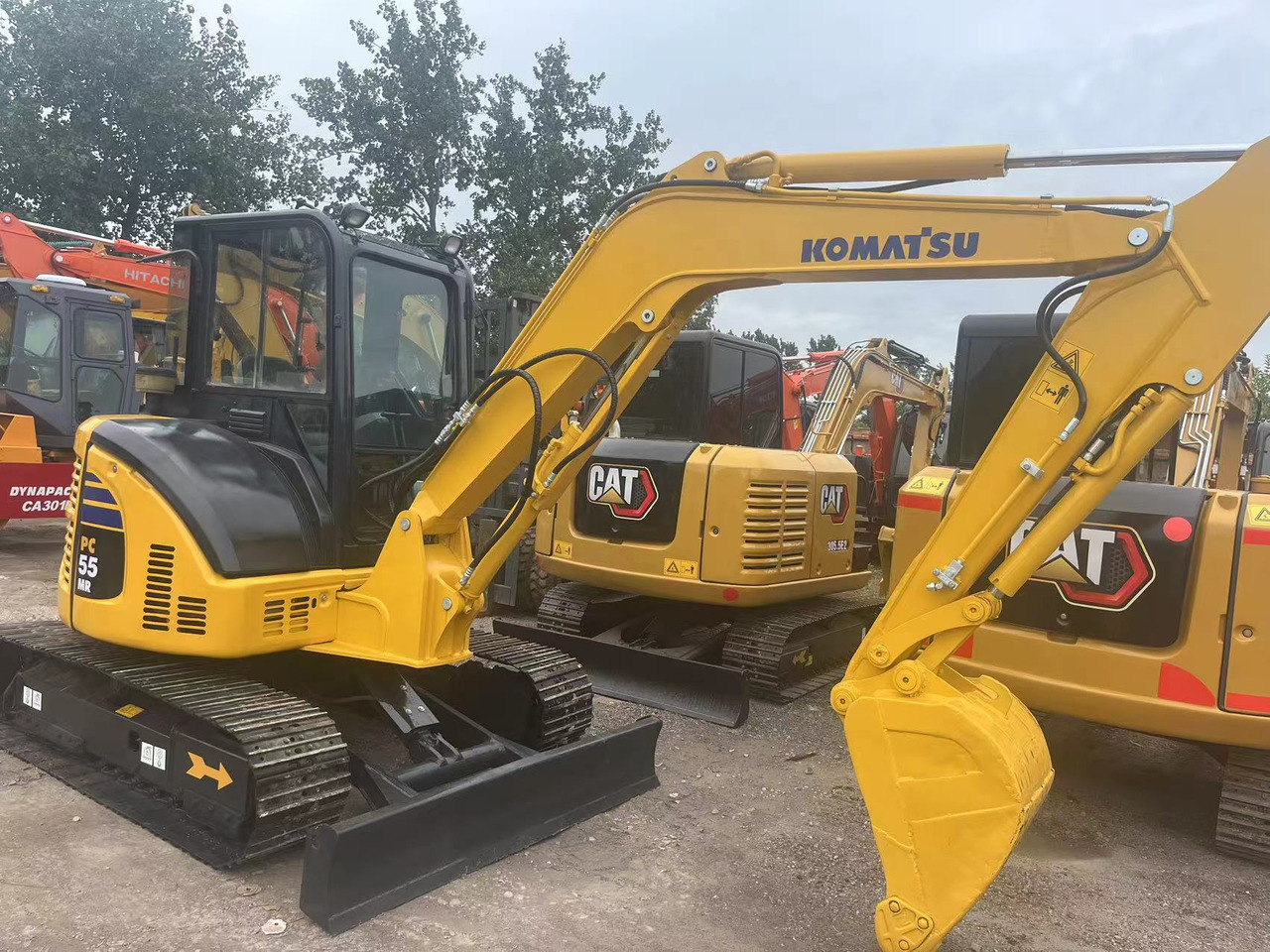 Komatsu PC55MR - Miniekskavaator: pilt 4 Komatsu PC55MR - Miniekskavaator: pilt 4
