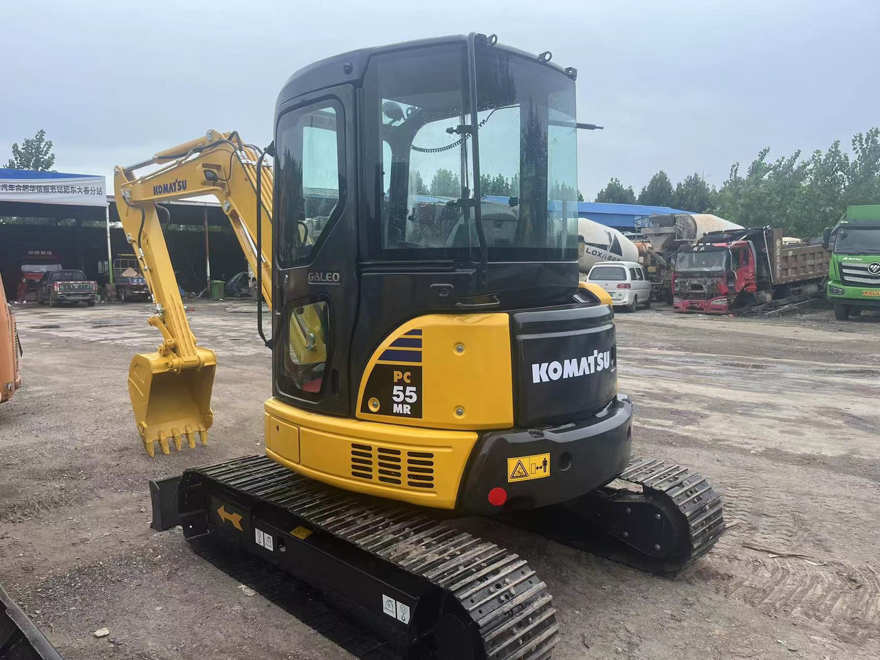 Komatsu PC55mr-3 - Miniekskavaator: pilt 1 Komatsu PC55mr-3 - Miniekskavaator: pilt 1