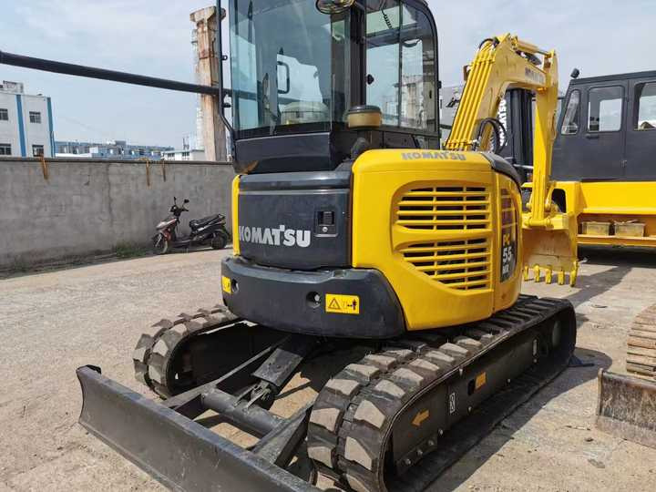 Second Hand Komatsu PC55MR-3 Hydraulic Crawler Excavator High Quality Used Komatsu PC55MR-3 Digger for sale - Miniekskavaator: pilt 5 Second Hand Komatsu PC55MR-3 Hydraulic Crawler Excavator High Quality Used Komatsu PC55MR-3 Digger for sale - Miniekskavaator: pilt 5