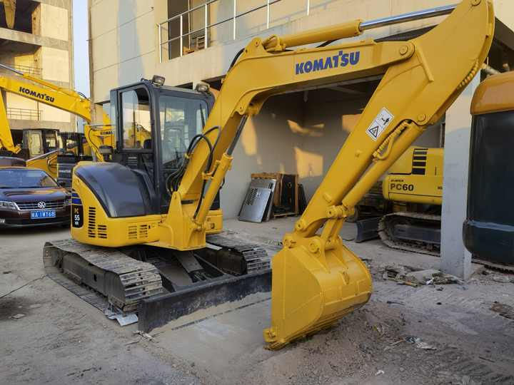 Small mini excavator komatsu PC55MR Komatsu PC55 crawler excavator for sale - Miniekskavaator: pilt 5 Small mini excavator komatsu PC55MR Komatsu PC55 crawler excavator for sale - Miniekskavaator: pilt 5