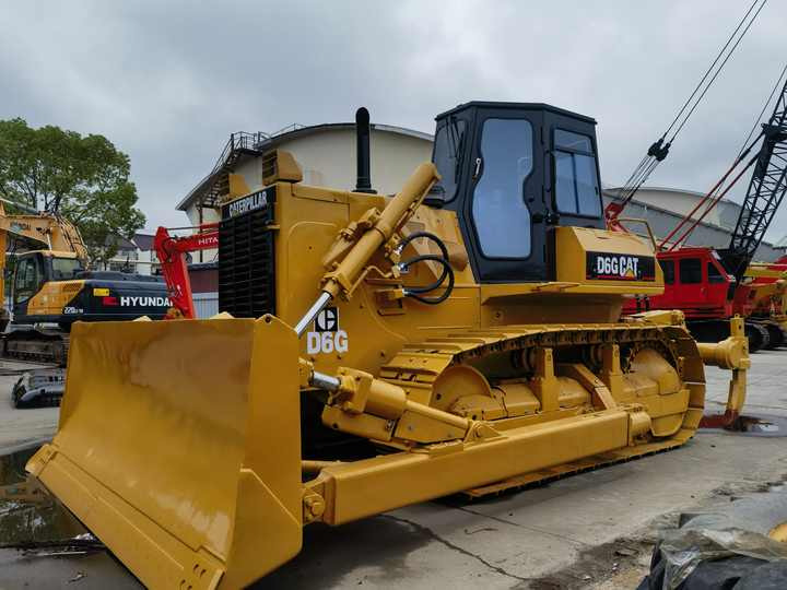 Buldooser used crawler bulldozer for high quality used cat bulldozer low price and hot sales CAT D6G bulldozer: pilt 6