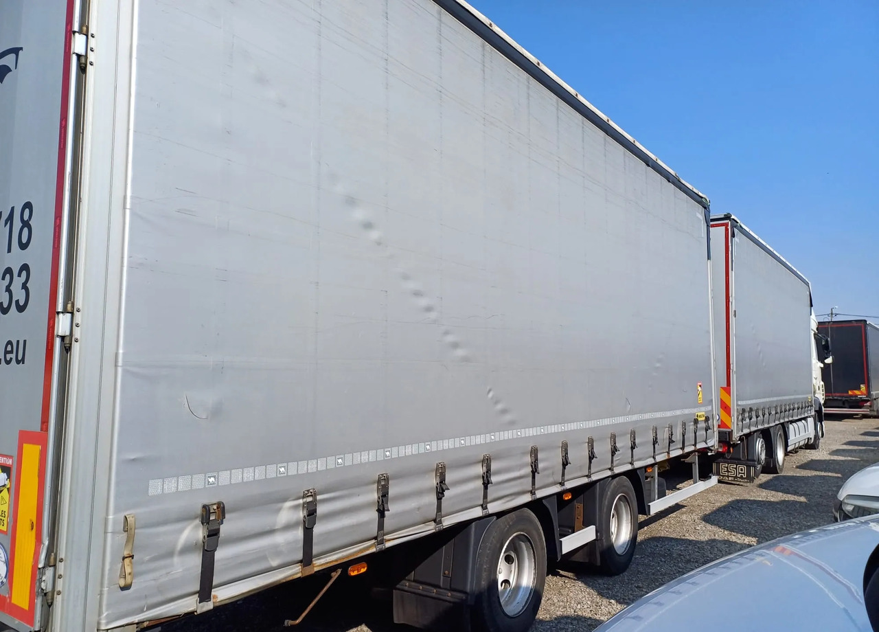 Tent veoauto DAF XF 480 SUPER SPACE CAB / ZESTAW TANDEM PRZEJAZDOWY 120m3: pilt 6
