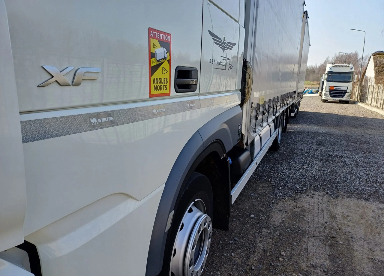 Tent veoauto DAF XF 480 SUPER SPACE CAB / ZESTAW TANDEM PRZEJAZDOWY 120m3: pilt 7