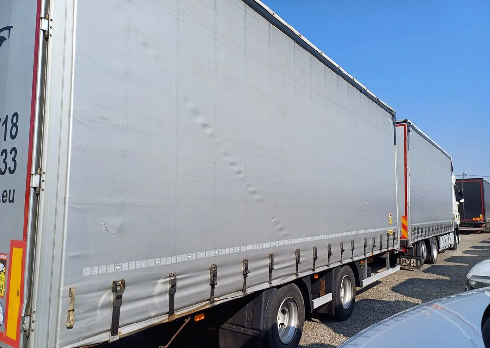 Tent veoauto DAF XF 480 SUPER SPACE CAB / ZESTAW TANDEM PRZEJAZDOWY 120m3: pilt 14