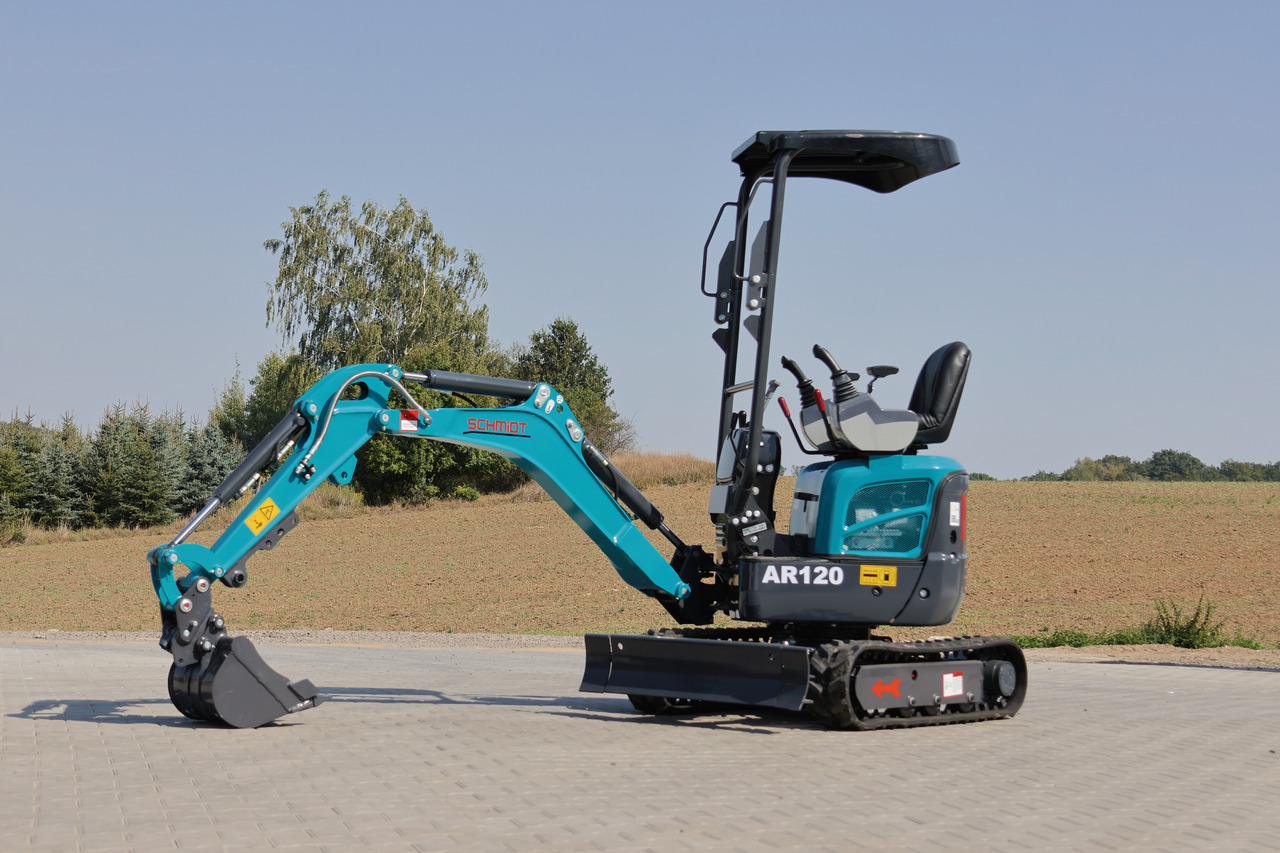 SCHMiDT AR120 - Kubota engine , Extended tracks , Swing arm - Miniekskavaator: pilt 2 SCHMiDT AR120 - Kubota engine , Extended tracks , Swing arm - Miniekskavaator: pilt 2