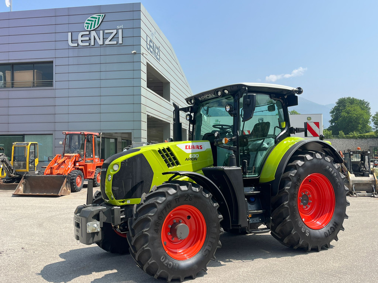 CLAAS ARION 630 - Traktor: pilt 1 CLAAS ARION 630 - Traktor: pilt 1