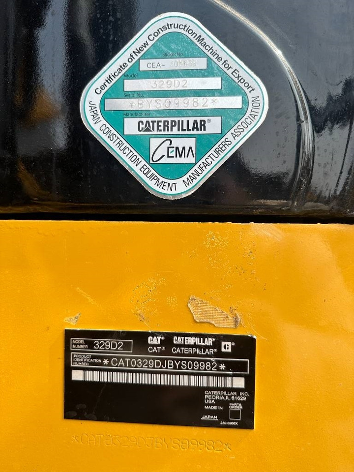 CAT 329 D L - Lintekskavaator: pilt 3 CAT 329 D L - Lintekskavaator: pilt 3