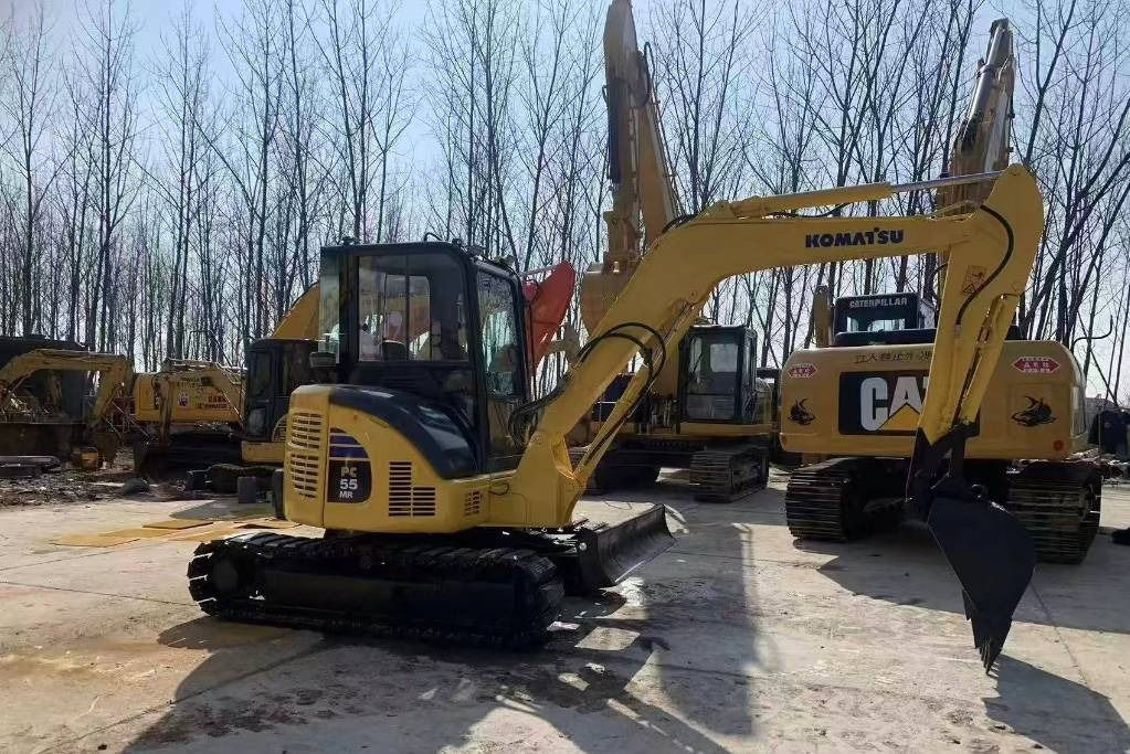 Komatsu PC 55 - Miniekskavaator: pilt 1 Komatsu PC 55 - Miniekskavaator: pilt 1