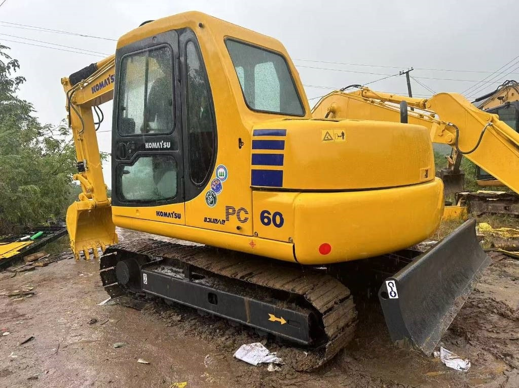 Komatsu PC 60 - Miniekskavaator: pilt 1 Komatsu PC 60 - Miniekskavaator: pilt 1