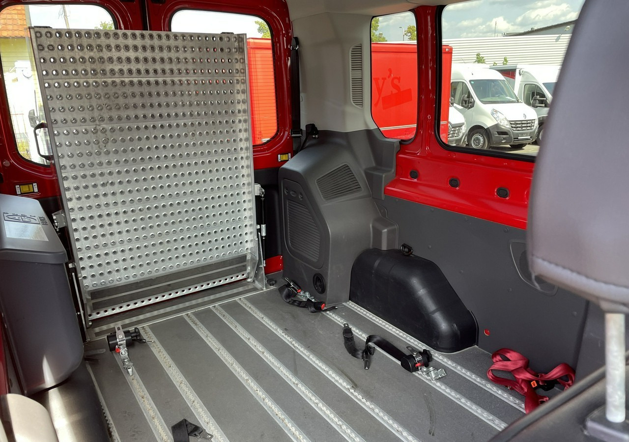 Auto Ford Transit VIII Transit przewozu Niepełnosprawnych 2 wózki inwalida rampa 2021 PFRON: pilt 9