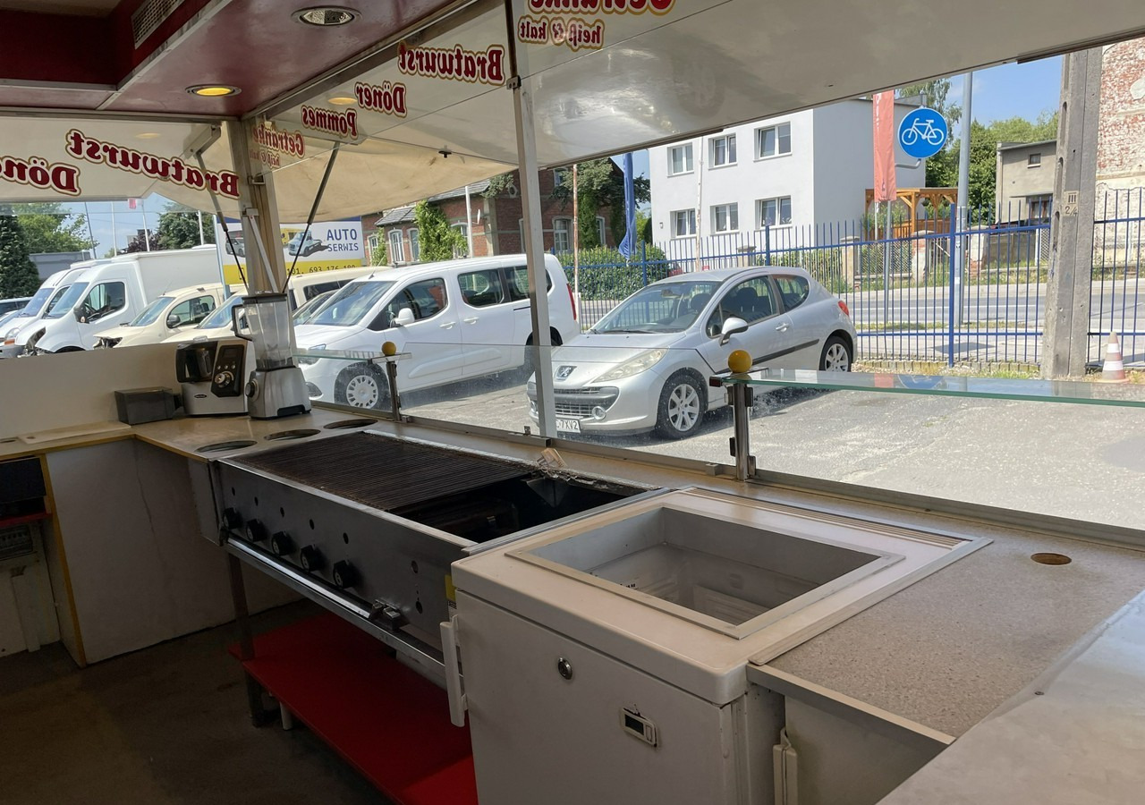 Toitlustus haagis Inna Inny Autosklep Imbis Grill Gastronomiczny Food Truck Foodtruck sklep bar: pilt 13