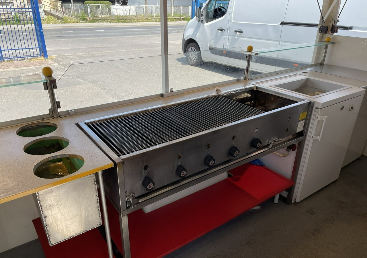 Toitlustus haagis Inna Inny Autosklep Imbis Grill Gastronomiczny Food Truck Foodtruck sklep bar: pilt 15